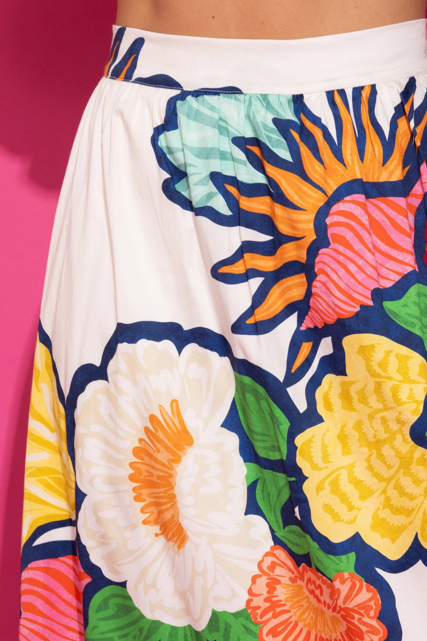 The Daphne Skirt - Cloud Bouquet