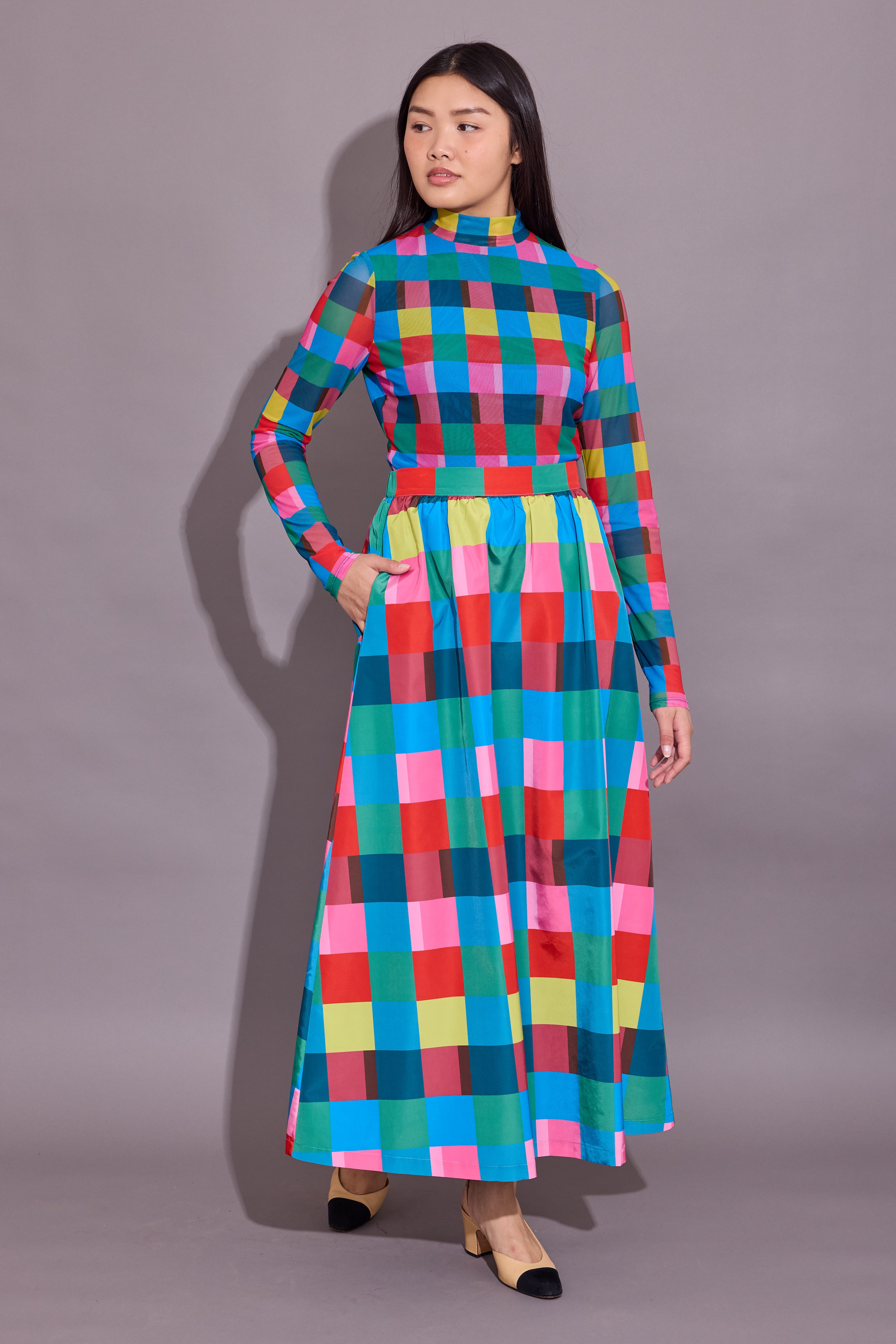 Daphne Skirt - Holiday Check