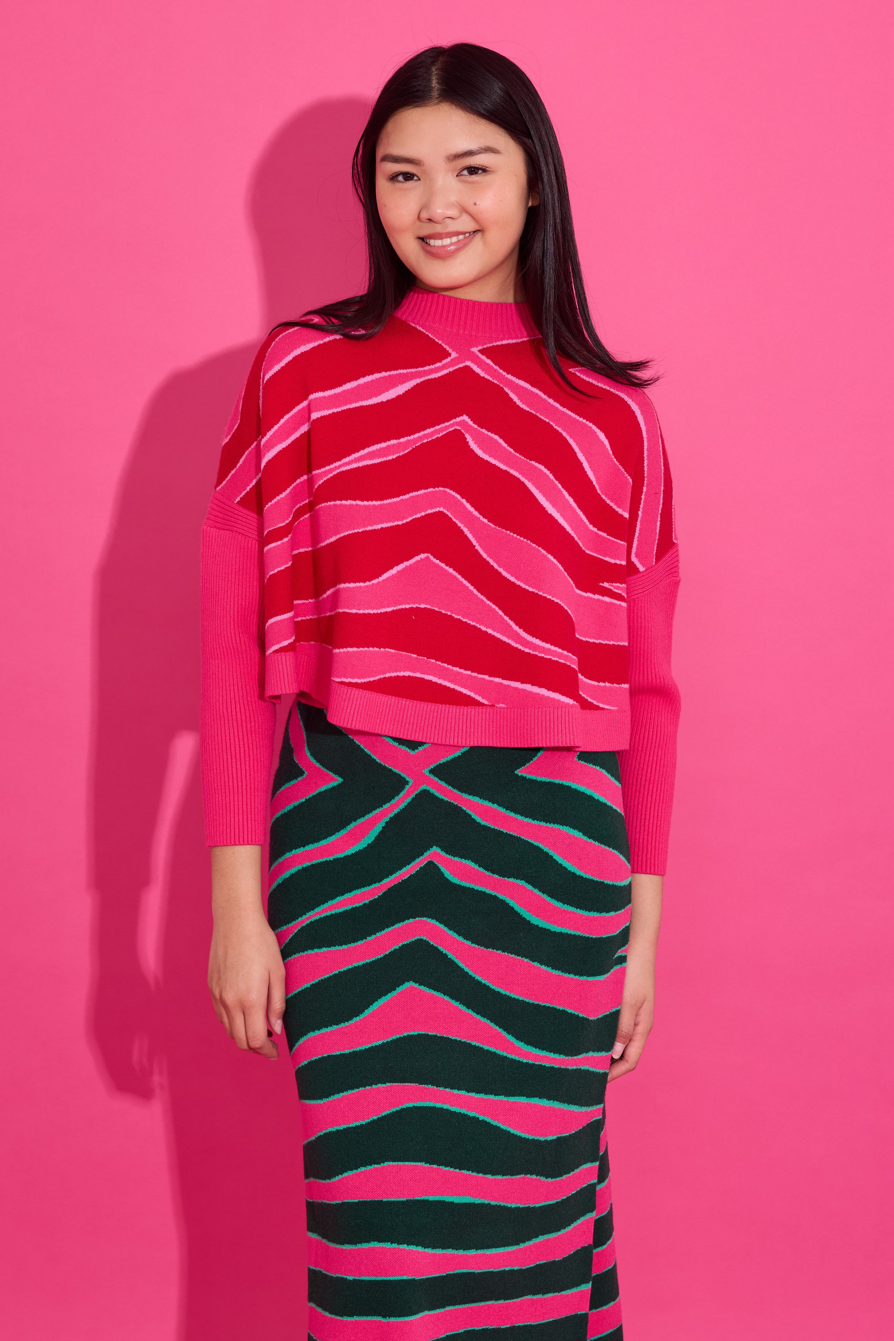 Leona Sweater - Ziggy Lipstick