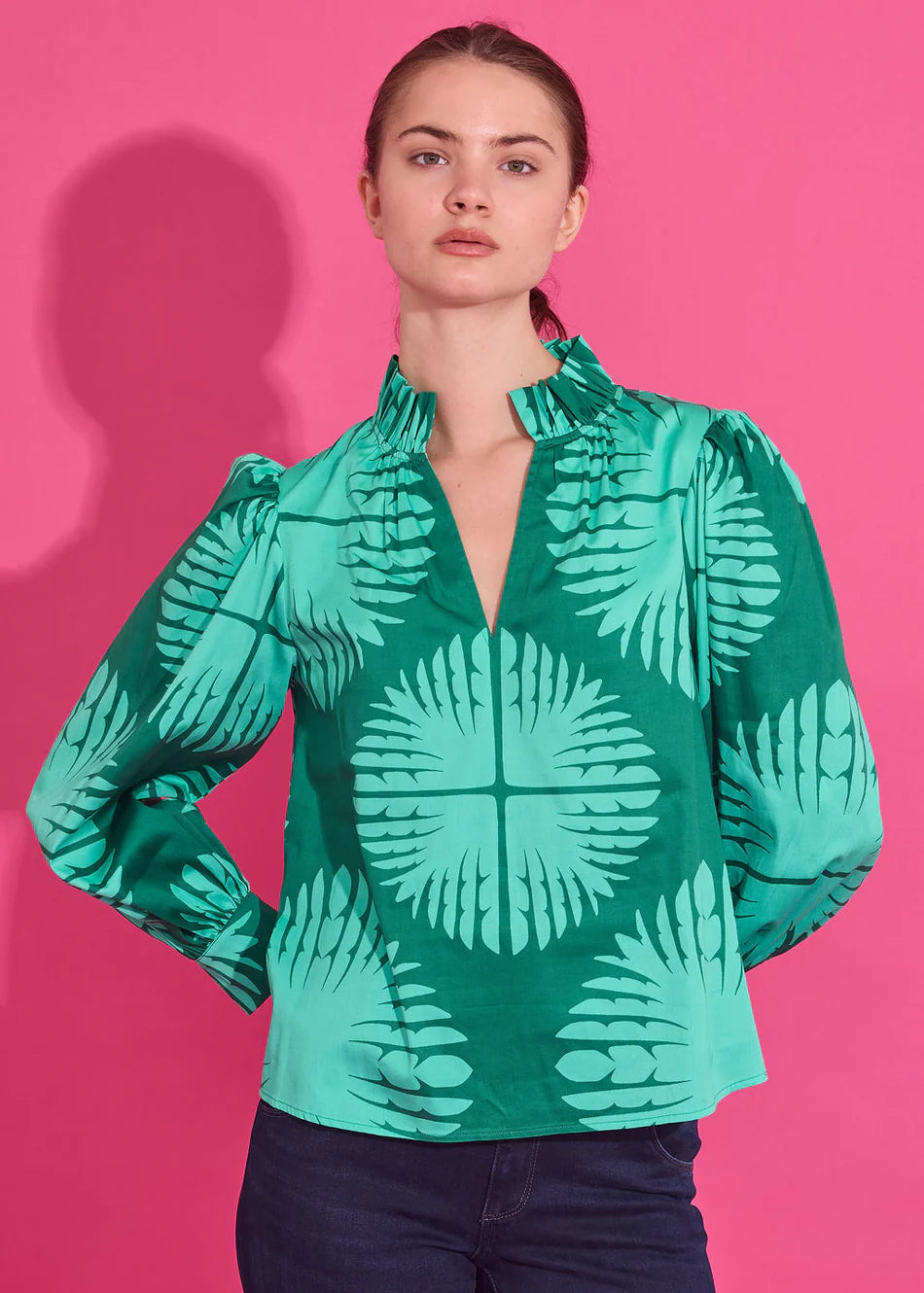 Phoebe Top - Palm Royale