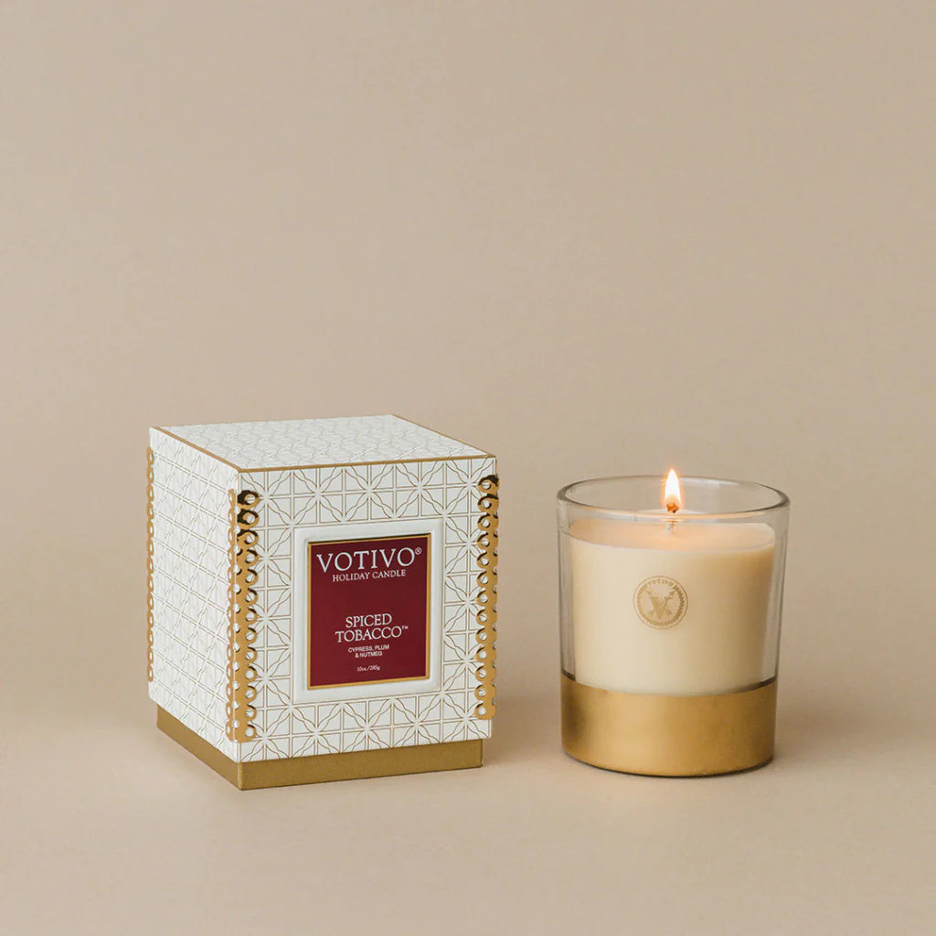Holiday 10oz Candle - Spiced Tobacco