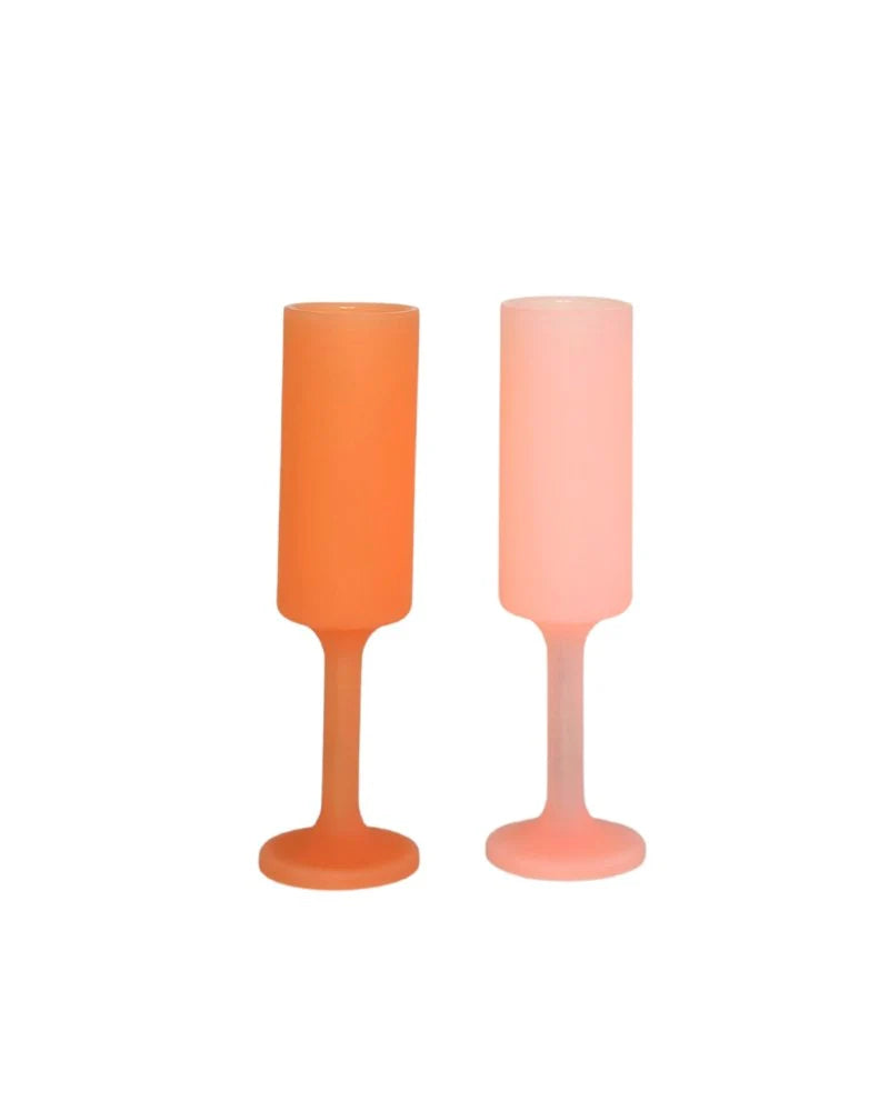 Peach + Petal | Seff | Silicone Unbreakable Champagne Flute