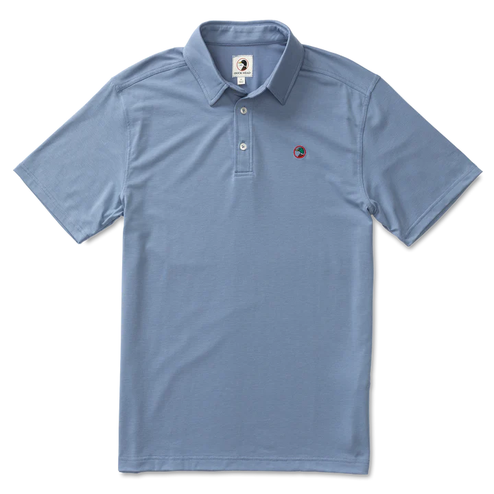 Hayes Performance Logo Polo- Tempest Blue
