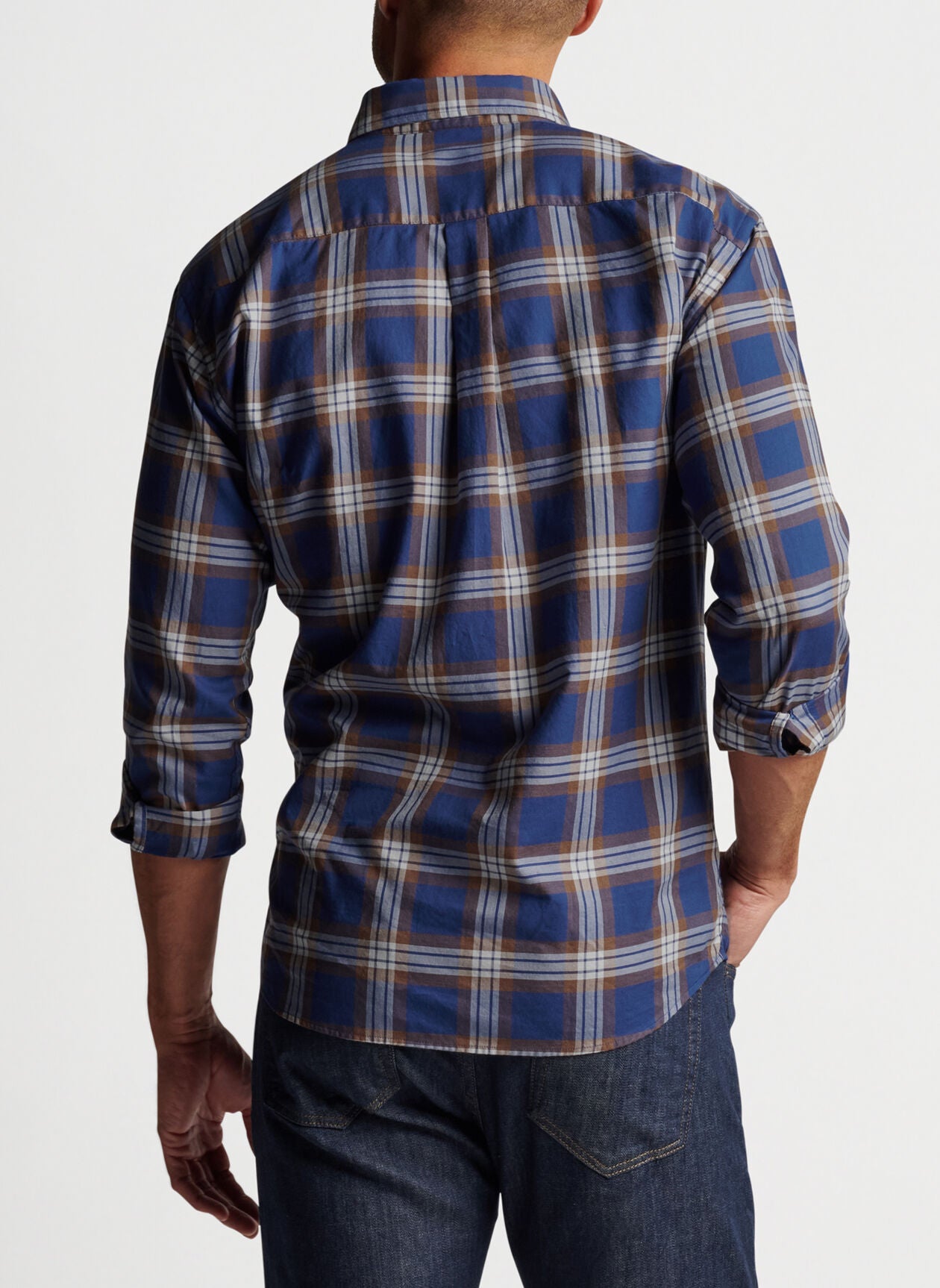 Orren Cotton Soft Shirt- Atlantic Blue