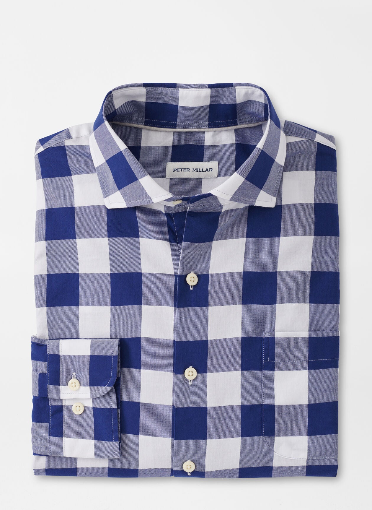 Oakbrook Summer Soft Cotton Sport Shirt- Atlantic Blue