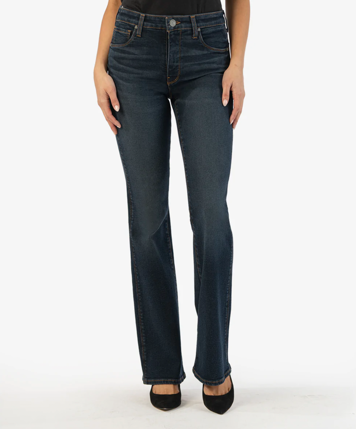 Natalie High Rise Fab Ab Bootcut (Extremely Wash)