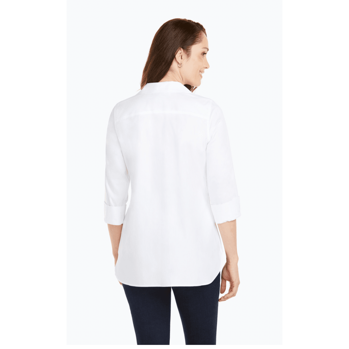 Pandora Essential Pinpoint Non-Iron Tunic-Two Colors
