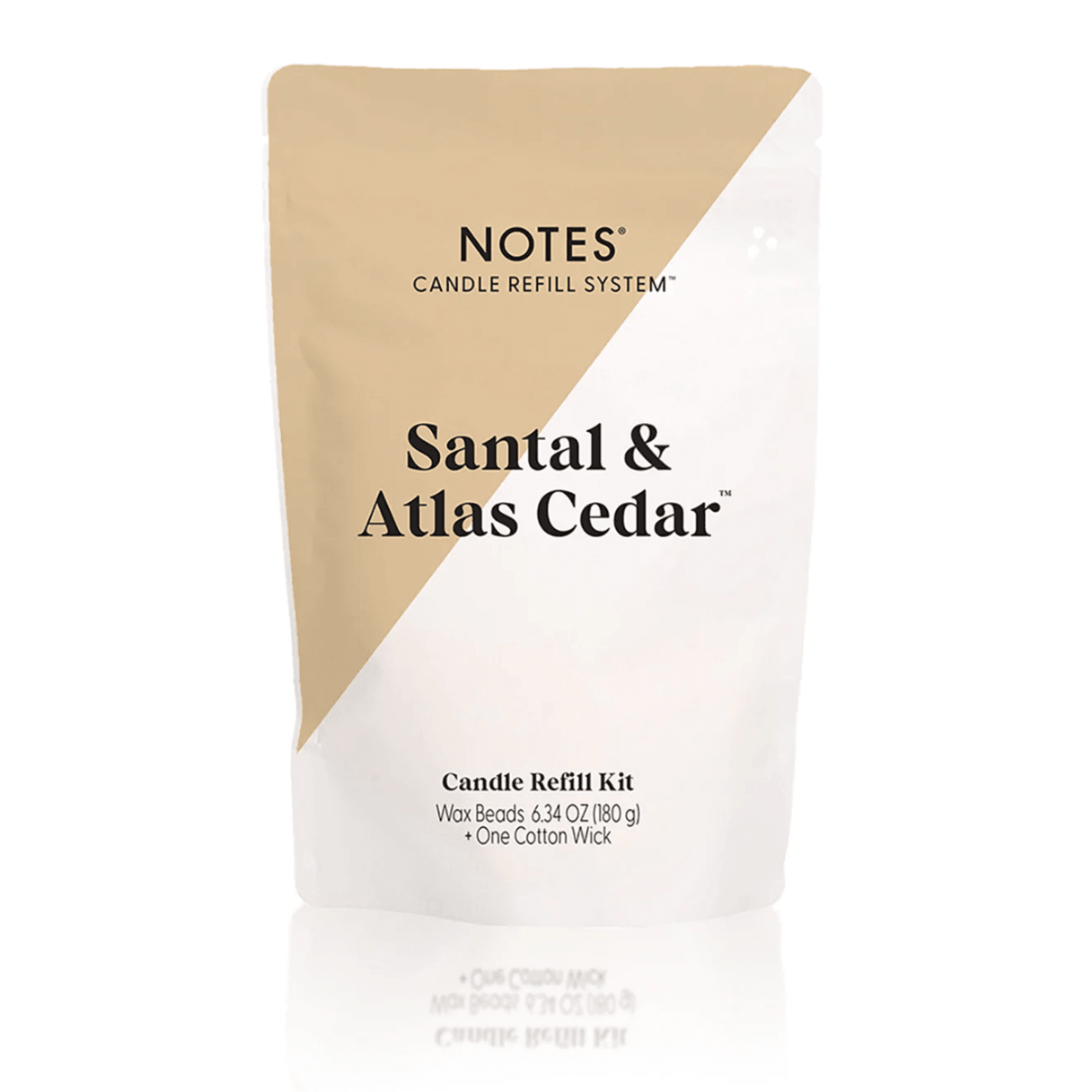 Sustainable Candle Refill Kit Santal & Atlas Cedar